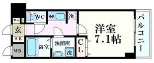 堺筋本町駅 徒歩8分 6階の物件間取画像